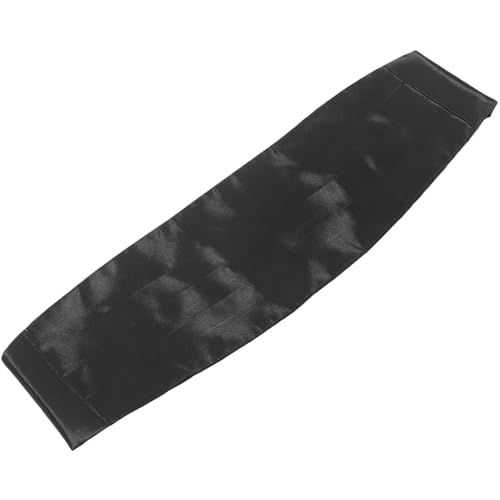 OATIPHO Men's Corset Waist Band Black Cummerbund for Suit Gentleman Posture Adjustment