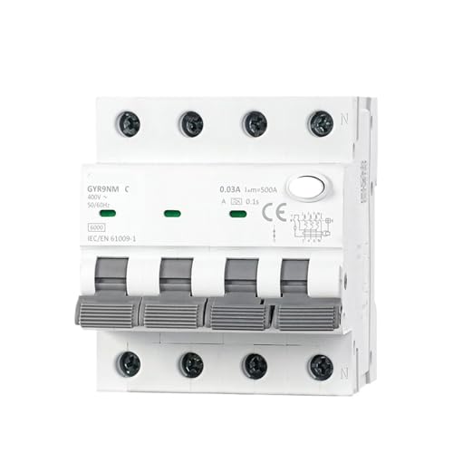 Disjoncteur 4P 32A magnéto-thermique avec protection surintensité