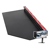 Monitor-Sonnenschutz (faltbar/24-27 Zoll), Beschattung Für Computerbildschirme, Verstellbar +...