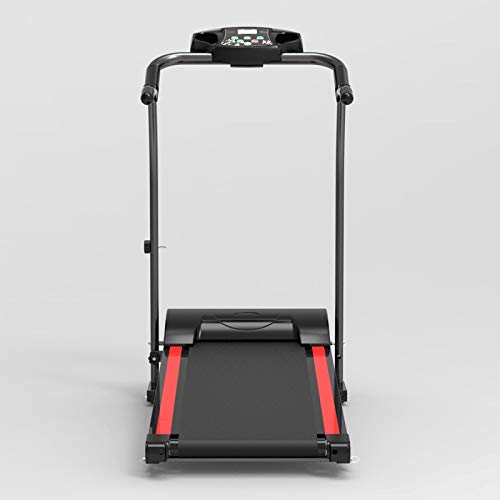 Image of Treadmill, Folding Electric Treadmills with LCD Display and Pulse Rate Grips Smooth Quiet Driven for Home Home Gym Workout Fitness