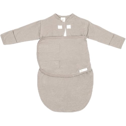 Image of embe Baby Eczema Sleep Aid Sleeper Sack for Babie | Swaddle With Fold Over Mittens Attached | No Scratch Sleeves Baby