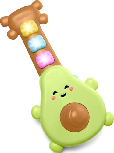 Image of Skip Hop Baby Toy Rock-A-Mole Guitar, Farmstand Grow & Play, 0.6 lb