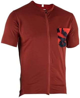 Jersey Tecnico Leatt MTB Trail 3.0 - Maglia Da Ciclismo Uomo Con Tasche