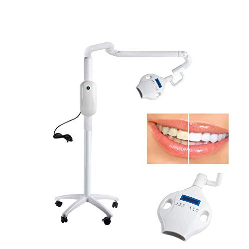 Denshine Lampe de Blanchiment Dentaire, Machine Mobile de Blanchiment Lumière Froide à LED 220V