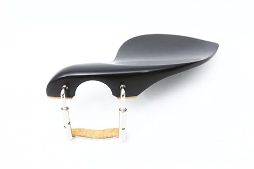 Yinfente Left Hand Violin Chin Rest 4/4 Full Size Ebony Wood With Chin Rest Clamp Fiddle Violin...