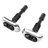 Cette buse de lave-phares est rapide à installer, ce qui permet d'économiser du temps et des efforts, et aucun outil compliqué n'est requis.