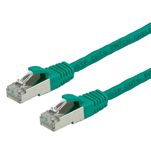 Value 10m Cat6 LSOH PiMF S/FTP Cord - Green