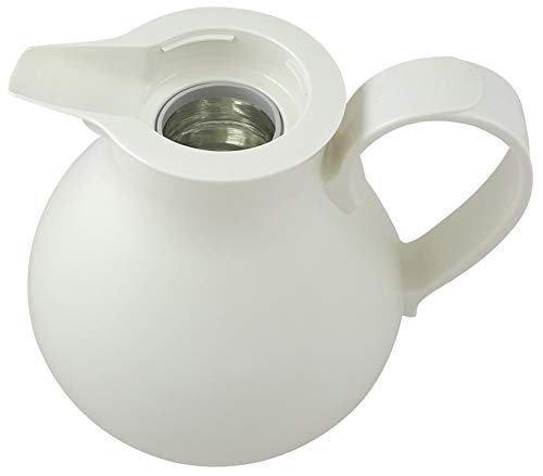 Helios Nostalgie Kunststoff-Isolierkanne, weiß, 1 Liter – Bild 5