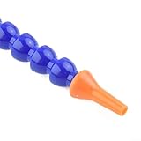 Besttoolifes Flexibler Wasser-/Öl-Kühlmittelschlauch aus Kunststoff, 300 mm, für Drehmaschine, Fräsen und CNC-Werkzeugmaschinen, mit verstellbarer Richtungsdüse