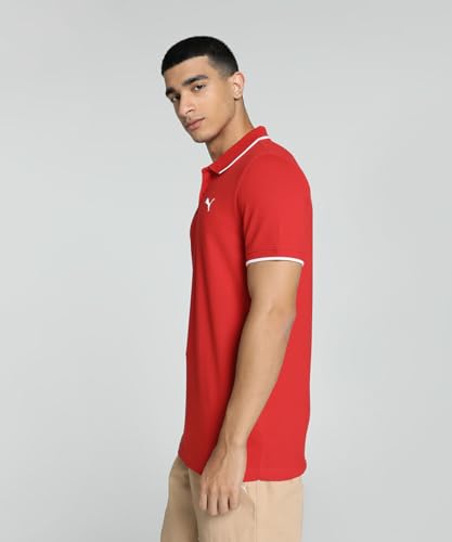 Image of Puma Men's Solid Slim Fit T-Shirt