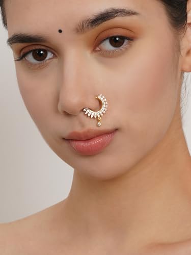 AD Diamond Nose Pin