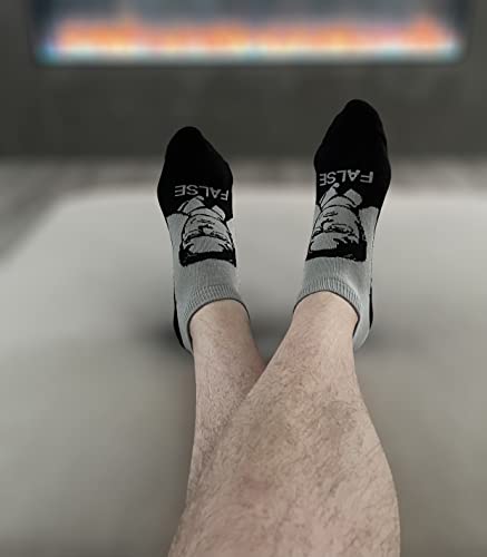 Image of Balanced Co. That's What She Said Ankle Socks Michael Scott No-Show Socks Low-Cut Socks (2 Pack)