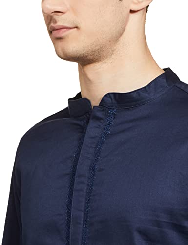 Image of Amazon Brand - Symbol Men's Cotton Regular Fit Long Kurta