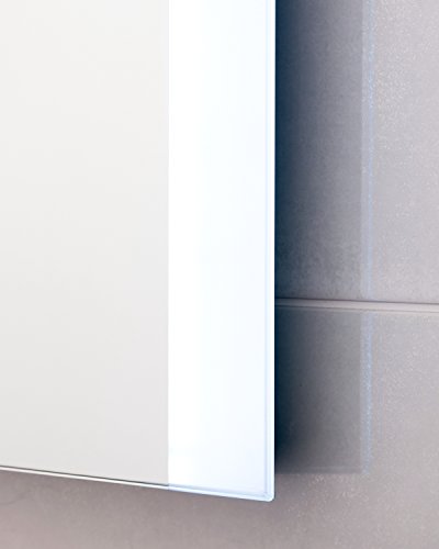 The Bath People Newark Infrared Sensor Demister Pad Low Energy LED Wall Mounted Bathroom Mirror 650 x 1200mm