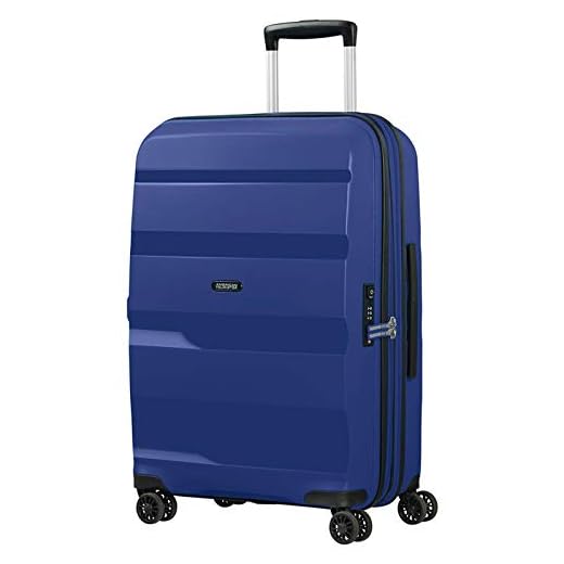 American Tourister Bon Air DLX Maleta con 4 ruedas azul oscuro 66 cm