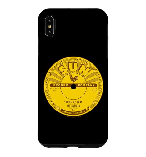 Sun Records X Roy Orbison You're My Baby ���R�[�h���[�x�� �X�}�z�P�[�X iPhone XS Max �p
