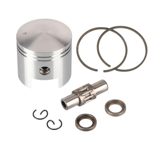 Cylindre piston vélo 100cc avec axe et anneaux moto de rechange pour kit moteur thermique 50mm