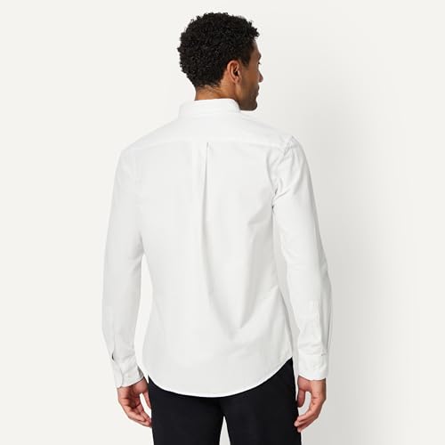 Image of Amazon Essentials Men's Long-Sleeve Pocket Oxford Shirt