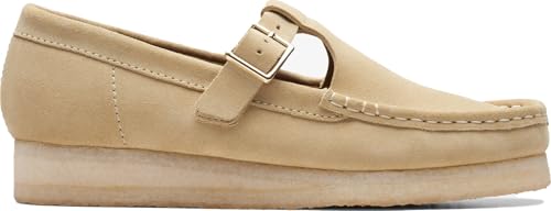 Clarks - Womens Wallabee T Bar Shoes