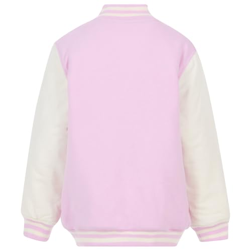 Pokemon Girls French Terry Varsity Bomber Jacket Little Kid to Big Kid Sizes (4-14-16)2