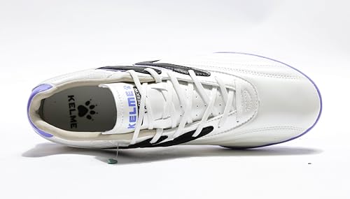 Image of KELME Men's Turf Soccer Cleats - Football Boots Outdoor /Indoor Unisex Adult Sizes - Pro Calfskin Leather Soccer Shoes - TF