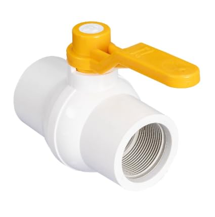 HPF PVC Ball Valves 1" inch, Single handle Ball Valve Threaded (NPT), PVC/UPVC Ball Valve-image-19