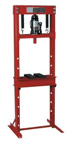 ATD 12-TON Hydraulic Shop Press with Bottle Jack