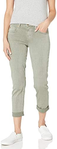 Level 99 Women's Lily Crop 5pkt Jean, Aloe, 24