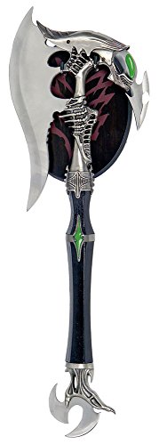 Preisvergleich Produktbild Haller Alien Axt, Schwarz-Silber-Grün, 52cm