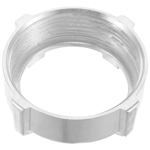 SHINEOFI Tuerca de Repuesto para Picadora de Carne Acero Inoxidable, Accesorio de Fijación para Picadora Eléctrica, Compatible Modelos Domésticos, Fácil Limpieza y Montaje Seguro,