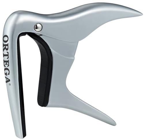 Ortega OCAPO-CR - Cejilla para guitarra clásica o de concierto, color cromado
