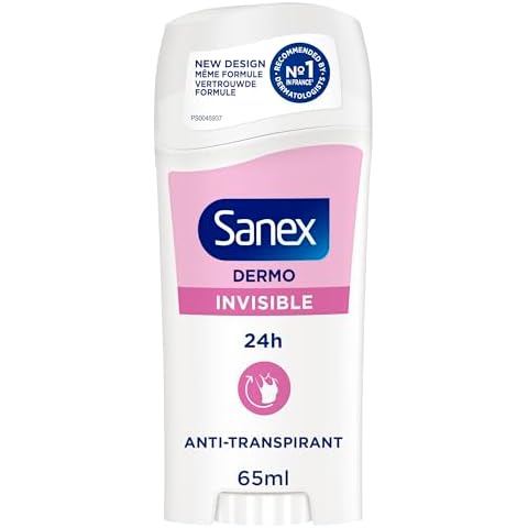 Sanex Déodorant Stick Dermo Invisible Cover