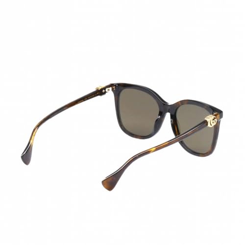 Gucci GG1071S Shiny Dark Brown Havana/Brown One Size4