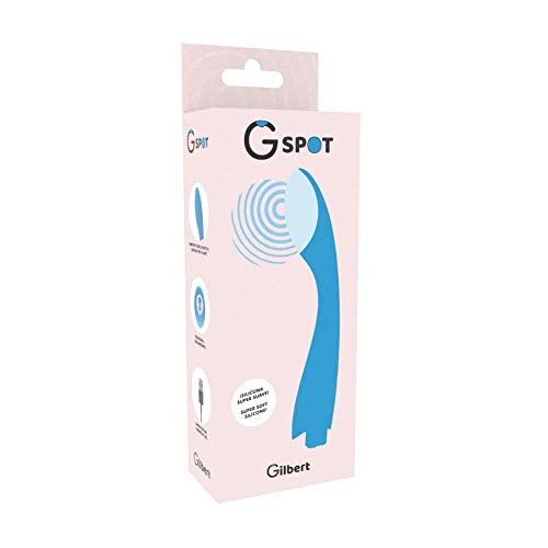 Vibrateur G-SPOT GYLBERT turquoise stimulateur clitoridien et vaginal - 5