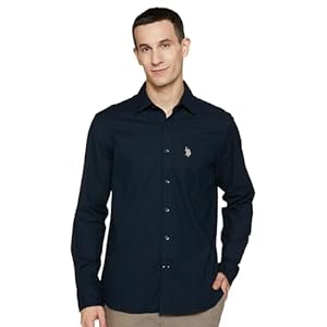 U.S. POLO ASSN. Men’s Solid Regular Fit Shirt