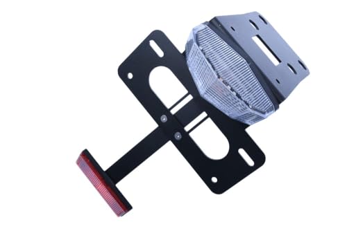 Support de plaque moto pour Kawasaki KLX 250 idéal pour le trail et l'enduro