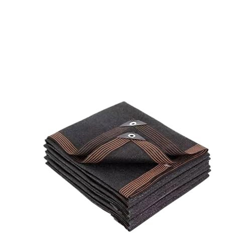 Red de parasol para exteriores, protección UV para jardín, balcón, pabellón y piscina, pantalla de sombra negra (2 unidades), perfecta para relajarse en el patio trasero