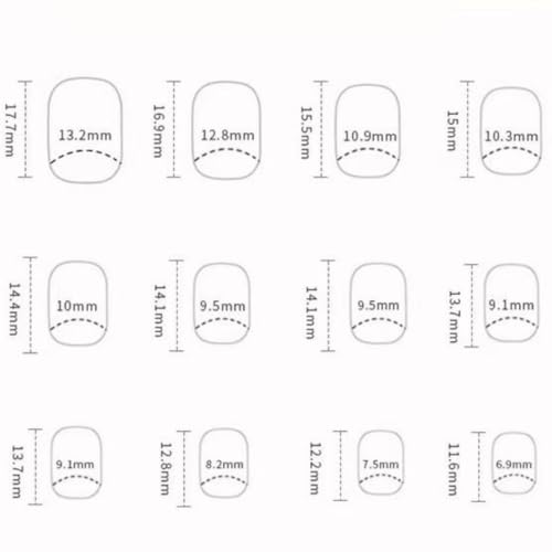 Image of Flower Press on Nails Short Square Fake Nails Nude False Nails with Small Floral Designs Glossy Glue on Nails Acrylic Full Cover Stick on Nails Artificial Spring Nails for Women Manicure 24pcs