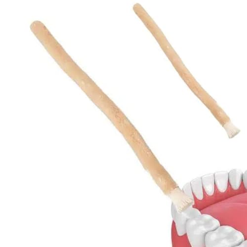 Miswaks Stick, Juego De 2 Miswaks Para Dientes, Dientes Blancos, Cepillo Natural, Barrita Natural Para Blanqueamiento, Cepillo De Diente Portátil Para Limpieza Para Hombres Mujeres Adult