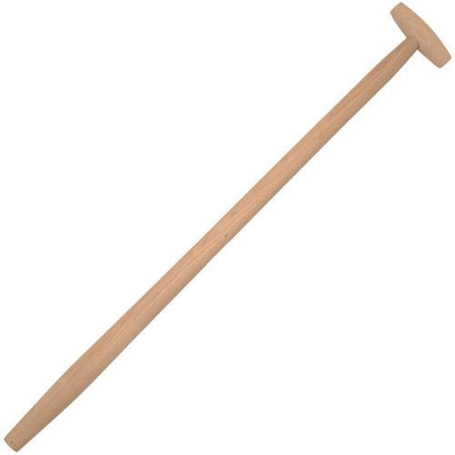 Lot de 5 manches de fourche, bêche, bêche, manche en bois, poignée en T, Ø 38 mm, 100 cm