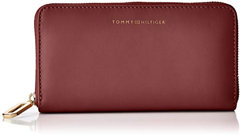 Preisvergleich Produktbild Tommy Hilfiger Damen Soft Turnlock Lrg Za Umhängetasche, Rot (Cabernet), 0x0x0cm