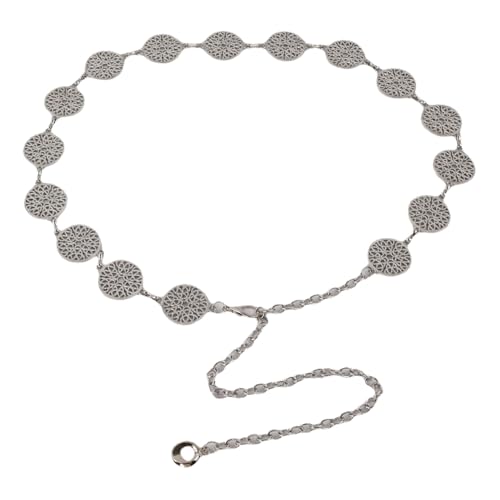 Women's Belts Metal Waist Chain Link Belt for Women Belts for Dress Jeans Country Concert Outfit Clothing accessories