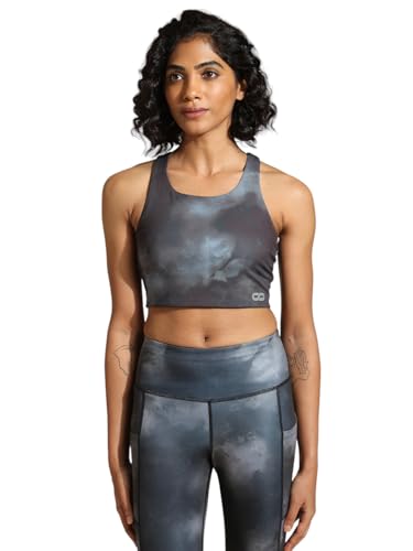Image of Silvertraq High Impact Action Bra with Clasp Acid wash