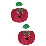 Photo Gallery wllxtk 2pcs tomato costume with hat red fruit vegetable dress up outfit for boys and stiff fabric performance clothes for halloween school plays cosplay and themed parties fits Photo Gallery wllxtk 2pcs tomato costume with hat red fruit vegetable dress up outfit for boys and stiff fabric performance clothes for halloween school plays cosplay and themed parties fits
