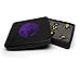 Leather Lite Dice Display and Storage Case - Perfect for Plastic, Metal, Stone, or Wood Dice (Raven)