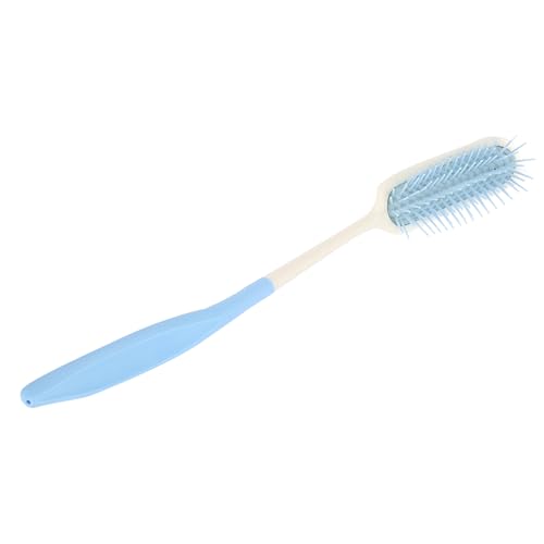 Brosse à cheveux à long manche durable peigne ergonomique pour handicap et senior