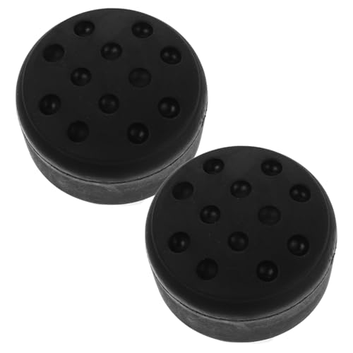 GOOHOCHY 2pcs Adjustable Rubber Toe Stops for Roller Skates Roller Skate Brake Plugs Speed Control Mechanism for Use Enhanced Stability Balance for All Skill Levels