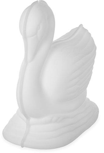 Carlisle SSW102 Swan Shaped Ice Sculpture Mold, Single Use, 19" Length x 12"