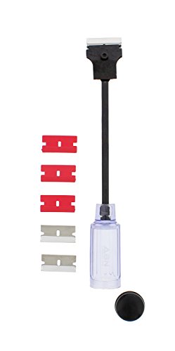 Abn 11In Long Reach Razor Blade Scraper & Plastic/Metal Replacement Blades – Vinyl Decal Remover, Adhesive Removal #TOP3