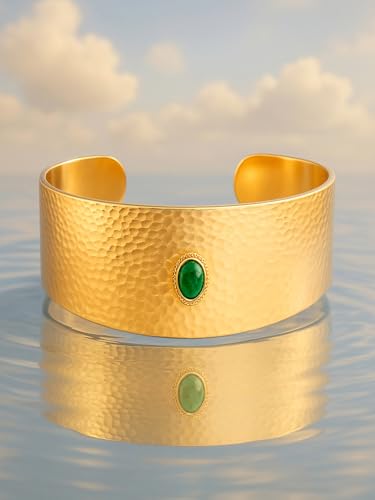 Image of Rubans Cuff Bracelet Stylish Statement Western Jewellery Gift for Women & Girls